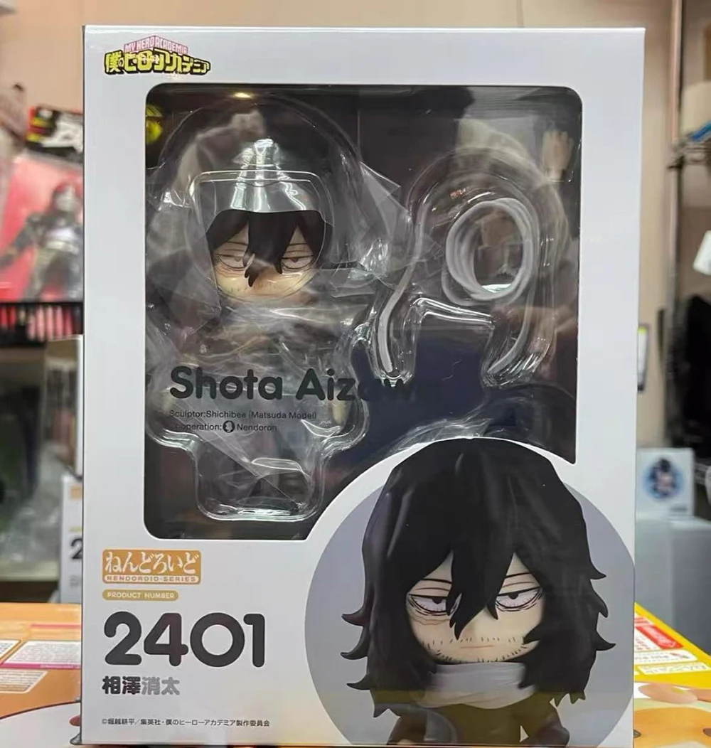 

100% Оригинальный товар в наличии Good Smile Company Nendoroid # 2401 Модель-фигурка Аизавы Шоты из «Моей геройской академии» – подарок на день рождения