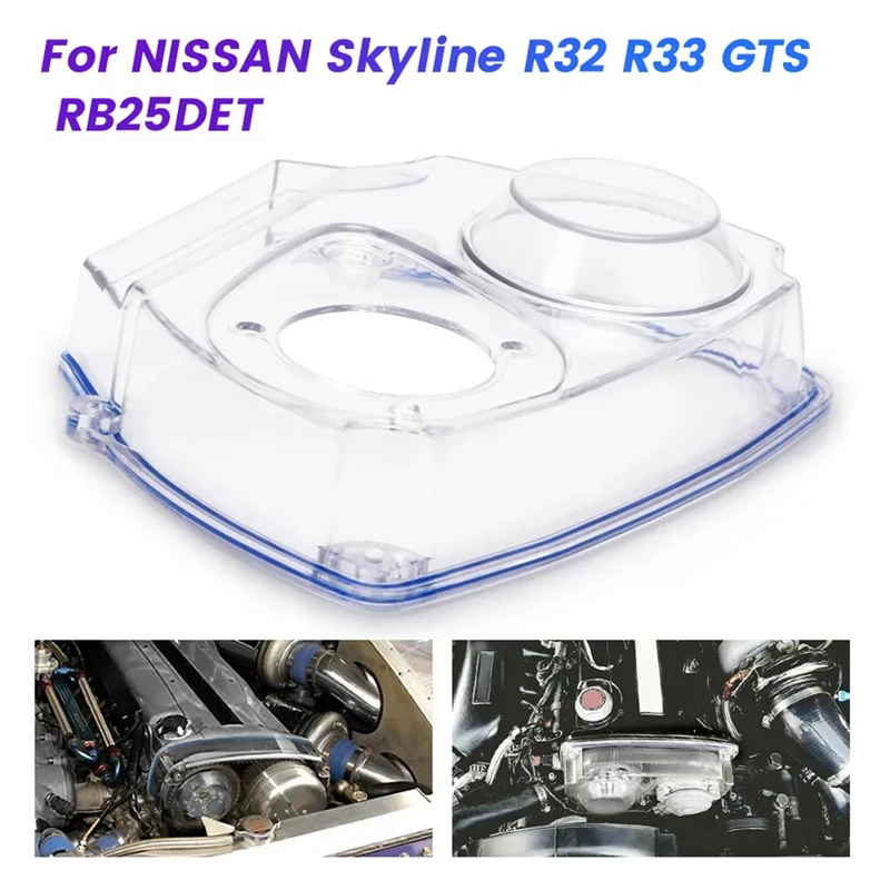 Gear Cam Pulley Timing Belt Cover Fit For NISSAN Skyline R32 R33 GTS RB25DET