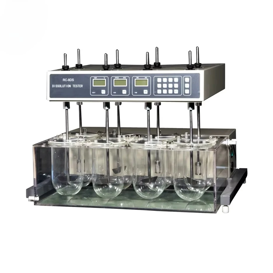

Timing Range 5~900 min Dissolution Apparatus Dissolution Testing Equipment for Detecting Velocity and Extent