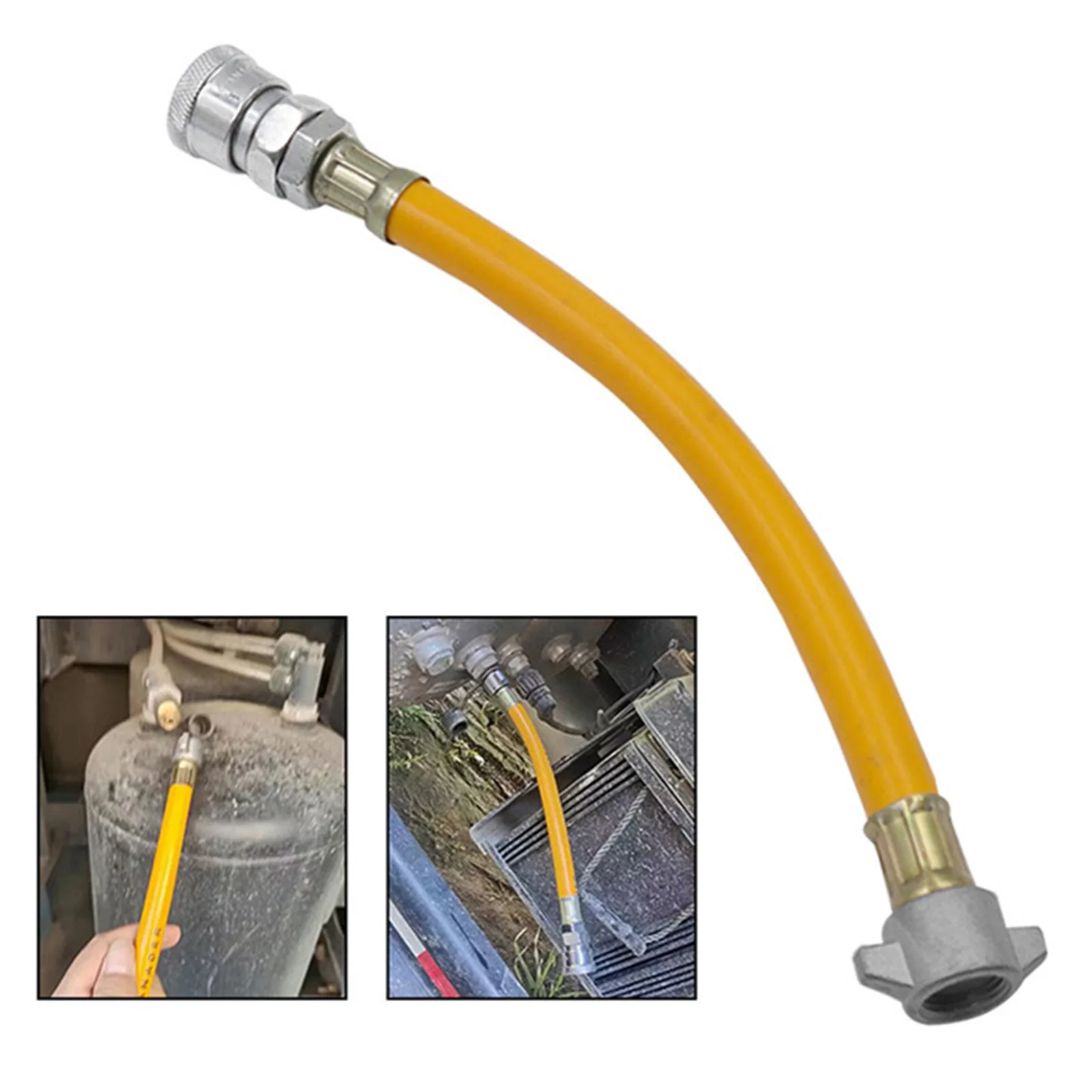 

Air Tanks Air Intake Valve Connection Truck Air Pipe Dust Blowing Pipe Dust Extractor for Cars Dump Truck Intake Connector