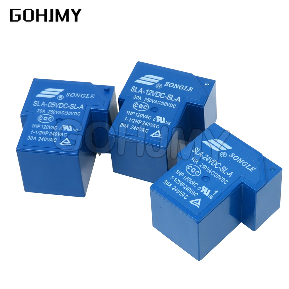 1PCS Relay SLA-05 09 24 12VDC-SL-A 4PINS 5V 9V 24V 12V High-quality SLA-05VDC-SL-A SLA-09VDC-SL-A SLA-12VDC-SL-A