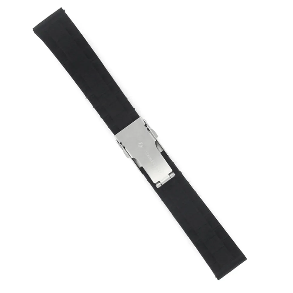 

Waterproof Stainless Steel Deployment Clasp Adjustable Fit 24Mm Lug Width Quick Release Mechanism Black Durable