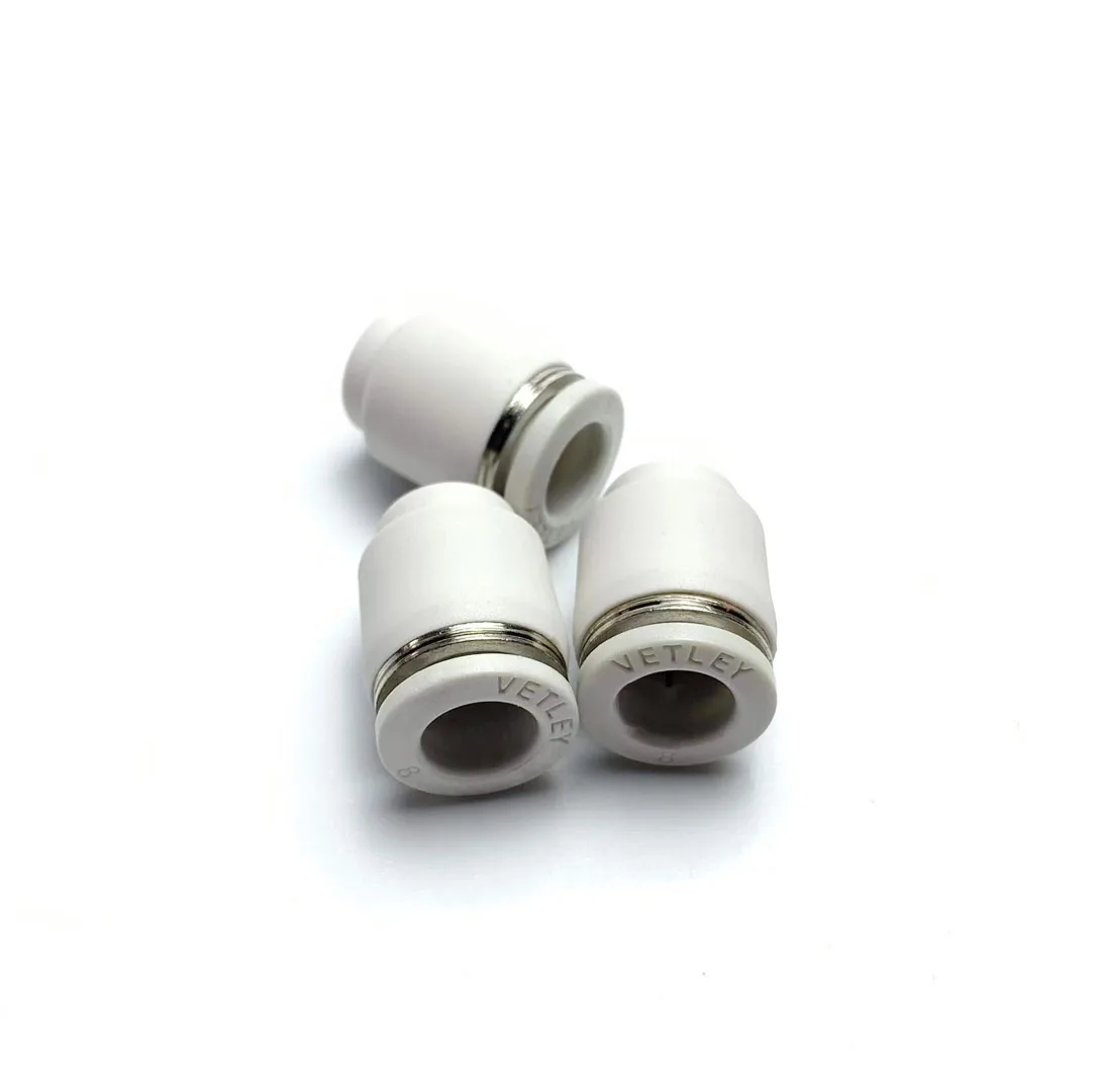 AIRTAC Type PPF Tube Cap PPF 4/6/8/10/12 White color high quality one touch fittings vetley pneumatic manufacturer