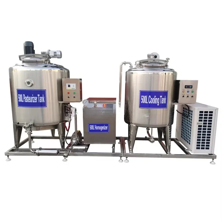 300L 500L آلات الألبان خط البسترة خزان التبريد آلة الزبادي الصناعية التجارية #1