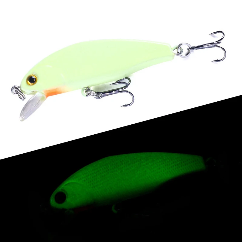 9 Pcs Minoruya Lures 3G Hickory Micro-object Long-cast Hover Slow-sinking Glow Xiaomi Lowe Decoy Bionic Luya Lures Carp Fishing