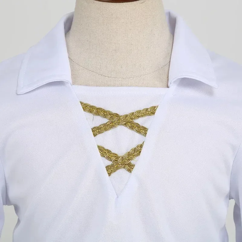 الأطفال الملكي الساحر الأمير تأثيري الاطفال هالوين زي الأولاد الأمير إريك حفلة تنكرية مرحلة الأداء ملابس الحفلات