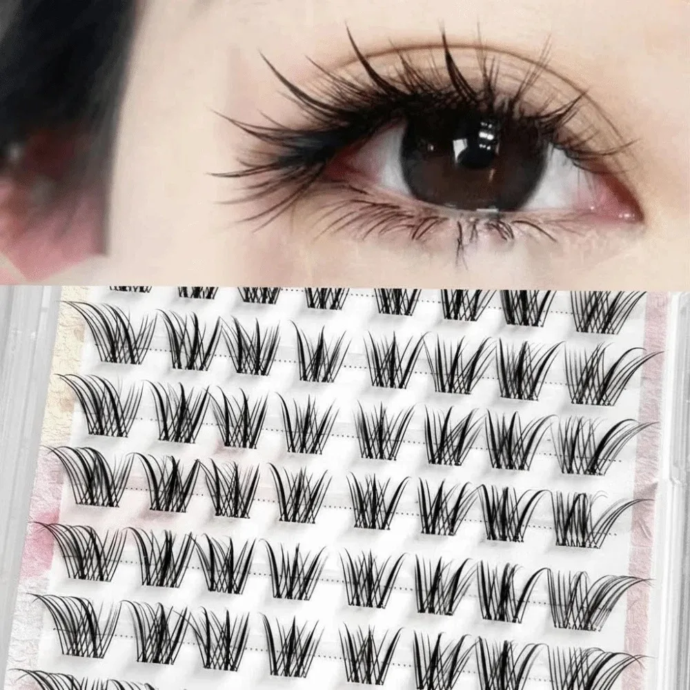 Faux cils entiers, nouveau style chinois, faits à la main, sans cruauté, outils de maquillage pour les yeux, extensions de cils