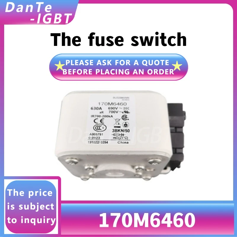 170M6460 new module high power current limiting fuse base original spot