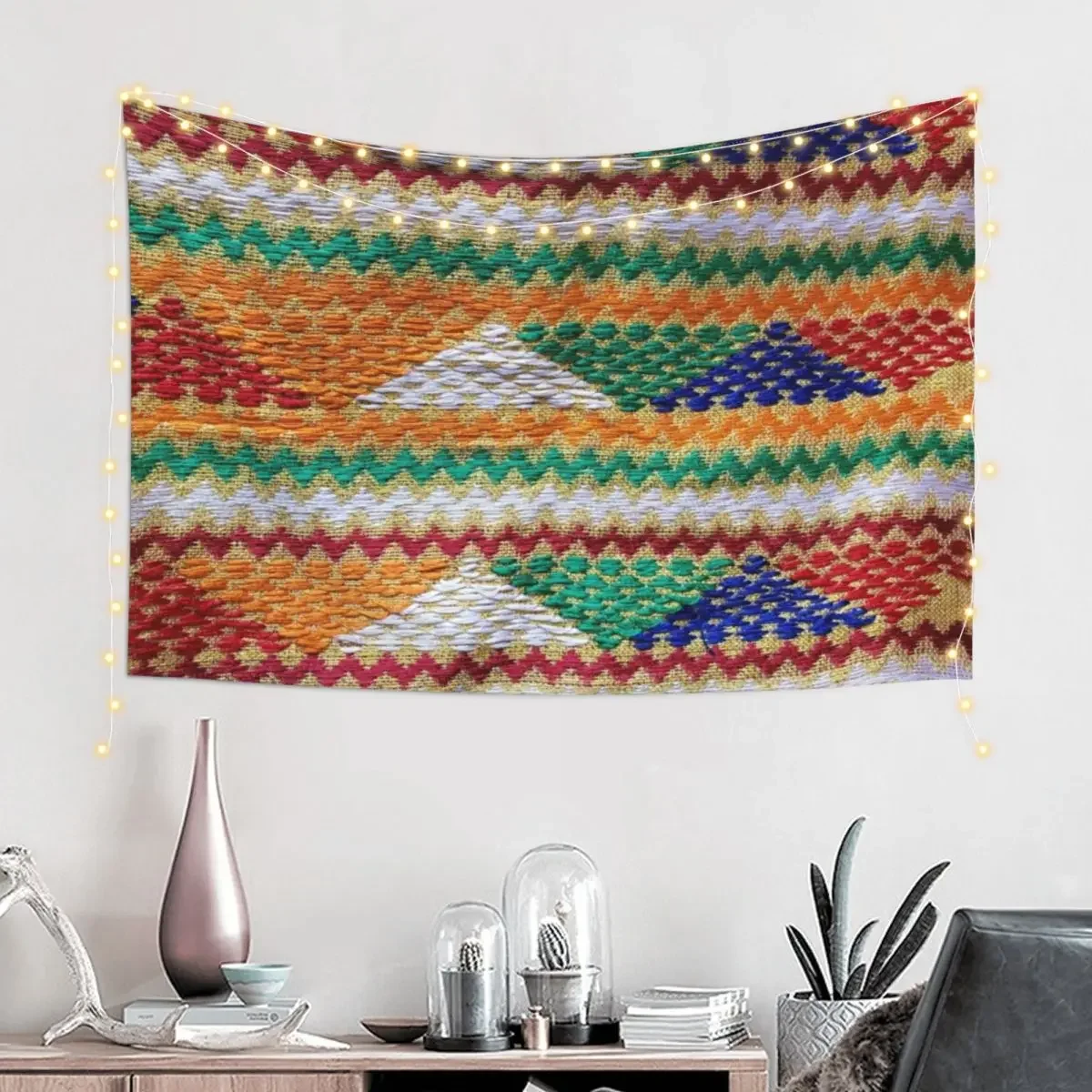 Ethiopian Hand Made Traditional Design.Beautiful,Unique and Different. Tapestry Home Decorations Decoration Room Tapestry