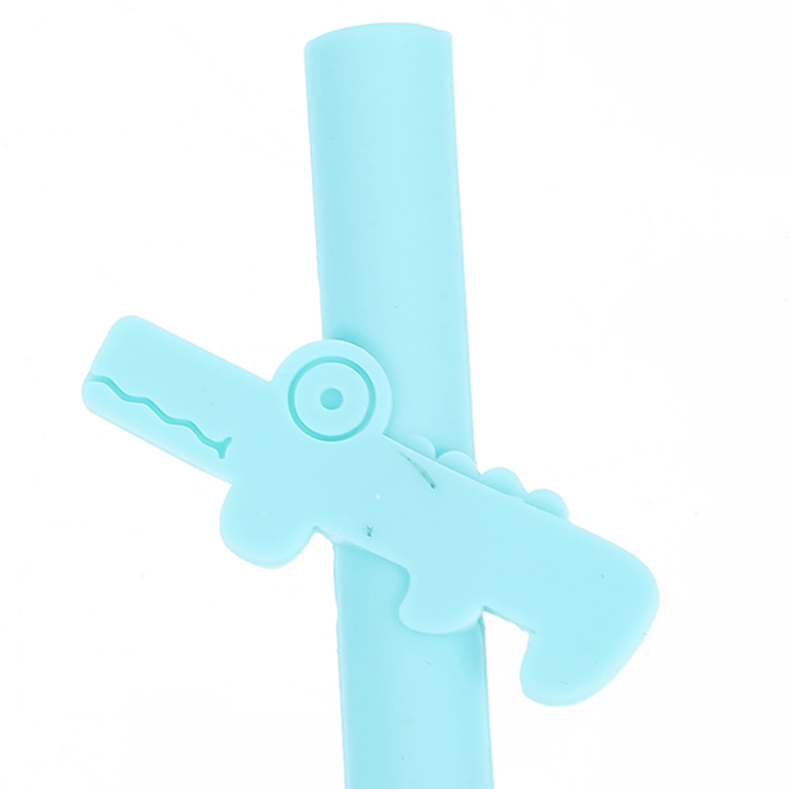 

3 Pcs Silicone Straws Children Drink Reusable Practical Cartoon Flexible Lovely Tea Beverage Juice Easy Storage Carry Adorable