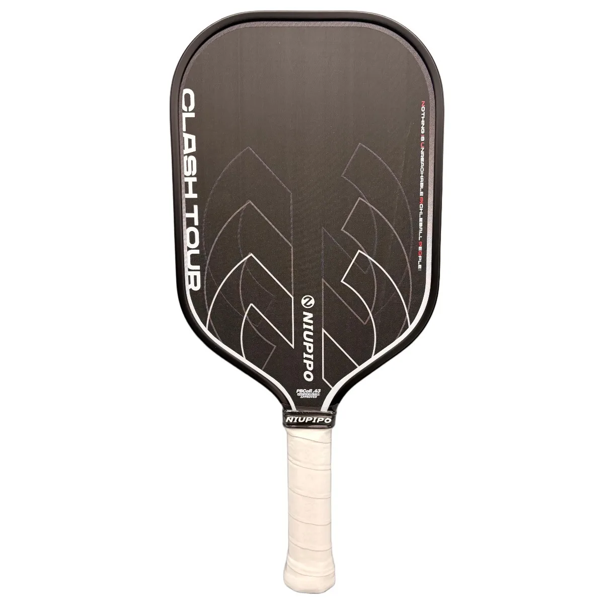 NIUPIPO CLASH TOUR T700 Matte Woven Pickleball Paddle PP Honeycomb Core USAPA Approved One‑Piece Competition Pickleball Paddle