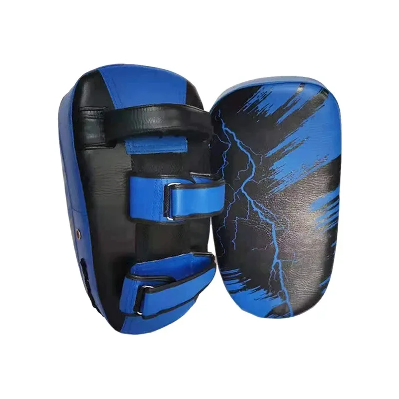 Boxing Gloves Kickboxing Muay Thai Punching Pad Curved Strike Shield Boxing Training Mitt Punching Pad Taekwondo Equipment