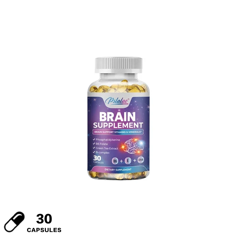 Brain Supplement - Contains B Vitamins To Support Brain Health, Improve Cognitive Function, and Enhance Memory and Concentration