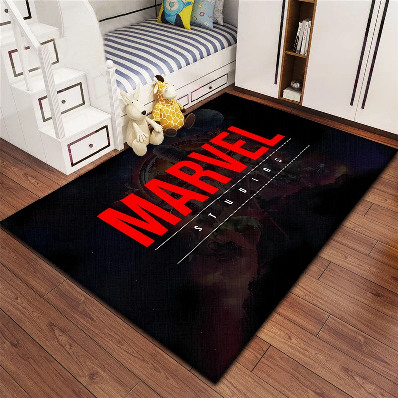 Marvel HD Printed Carpet for children,Living room Bedroom floor mat Kitchen mat Children's Bedroom Mat