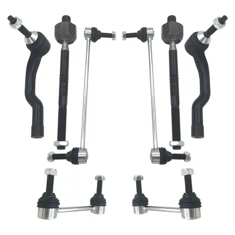 AzbuStag 프론트 스웨이 바 링크 타이 로드 스티어링, 포드 퓨전 에지 링컨 MKX MKZ 2013 2014 2015 2016 2017 2018, 8 개