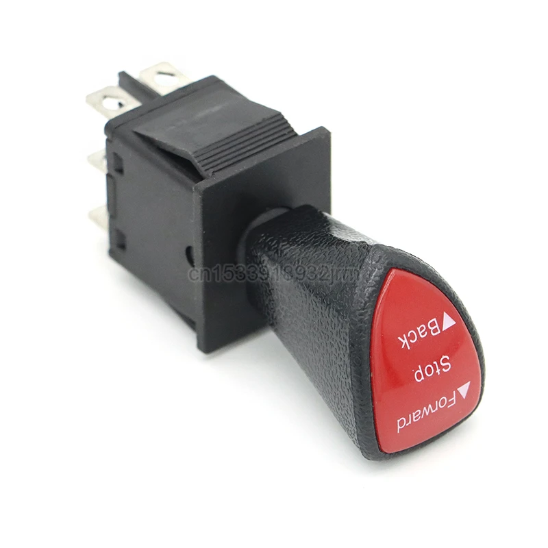 1Pcs KCD4-604 6Pin Latching Forward-Stop-Back Slide Toggle Switch AC 250V 16A AC 125V 20A Children's Toy Car Accessories KCD2