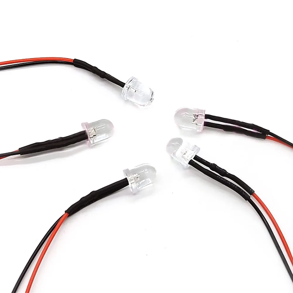 Diodes électroluminescentes ultra lumineuses pré-câblées avec ampoule LED 02/10/2018, 3V, 5V, 6V, 9V, 12V, 24V, 36V, 48V, 60V, 110V, 220V, 10mm, 10