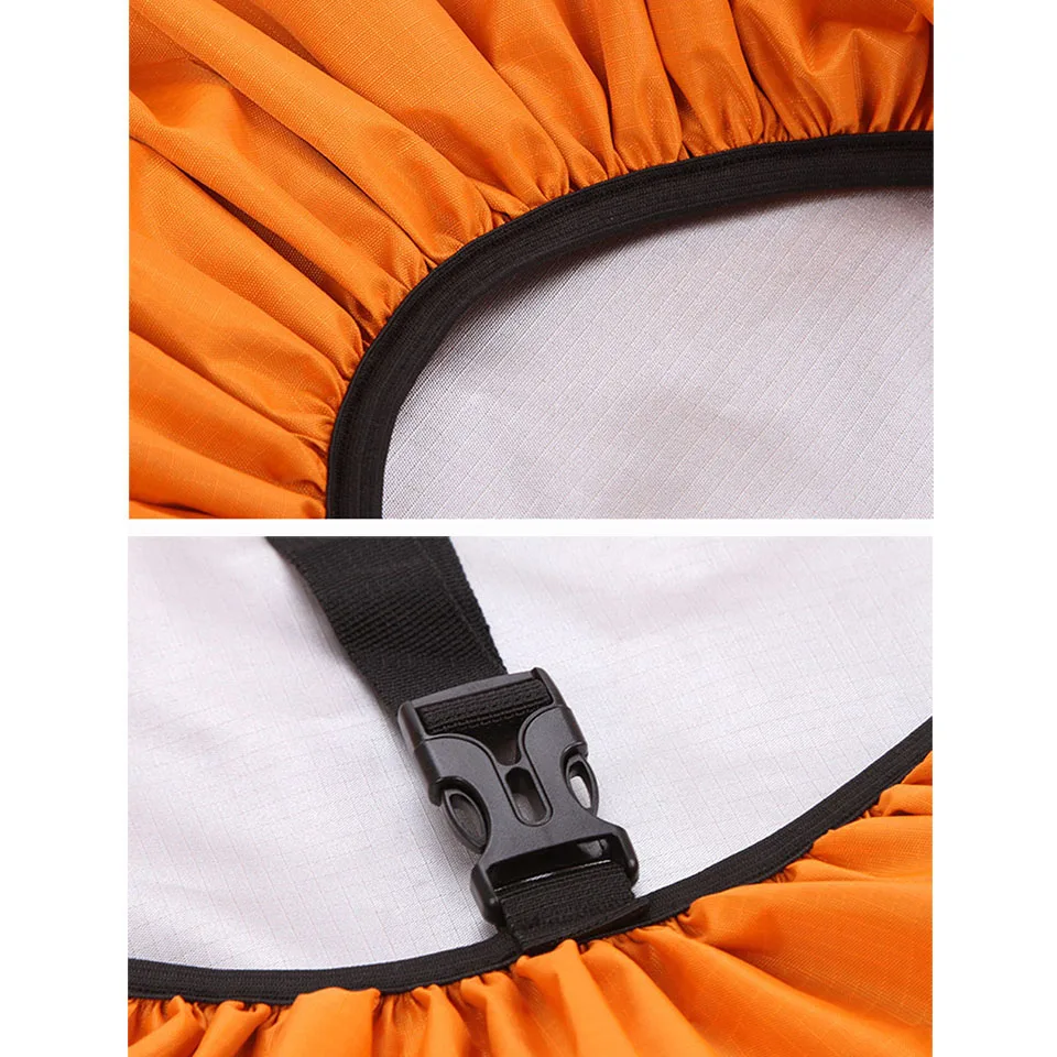 GOBYGO Reflective Rain Cover Backpack Waterproof Bag Dust Raincover Outdoor Camping Hiking Climbing Journey Hiking Sunscreen Bag