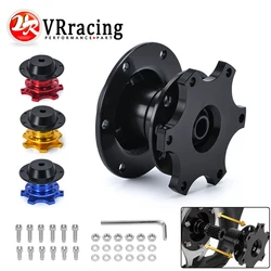 New Steering Wheel Quick Release snap off hub adapter Steering Wheel Hub Boss Kit: GOLD BLACK RED BLUE Silver VR3859