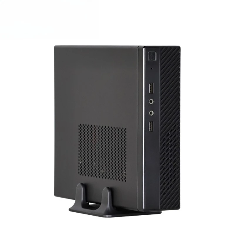 Micro desktop office computer ultra-thin host machine assembly printing teaching video surveillance mini host