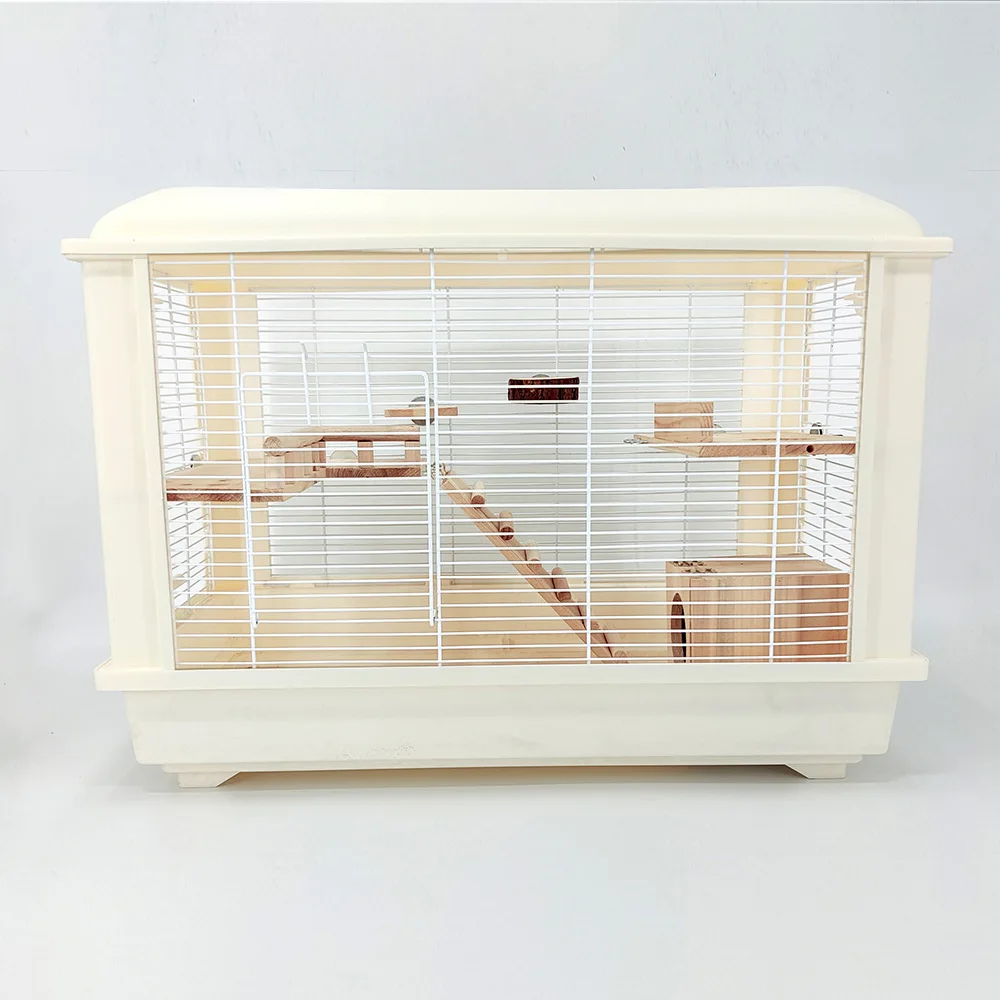 

Hamster Cage Golden Silk Bear 60 Basic House Hedgehog Guinea Pig Rabbit Honey Bag Glider Pet Nest Cage Pet Supplies