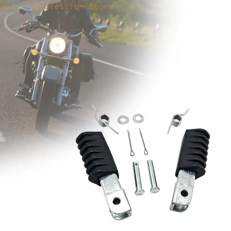 Fußrasten-Ersatzpaar für PW50 PW80 mit Spulen und Unterlegscheiben H8WE – Detail 3