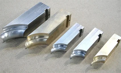 Parti per piegatubi idrauliche con mandrino semiautomatico