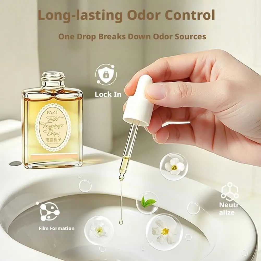 One Drop Powerful Air Freshener For Toilet Trash Can Cat litter box,Closet Bathroom Kitchen Home Odor Eliminator Aromatherapy