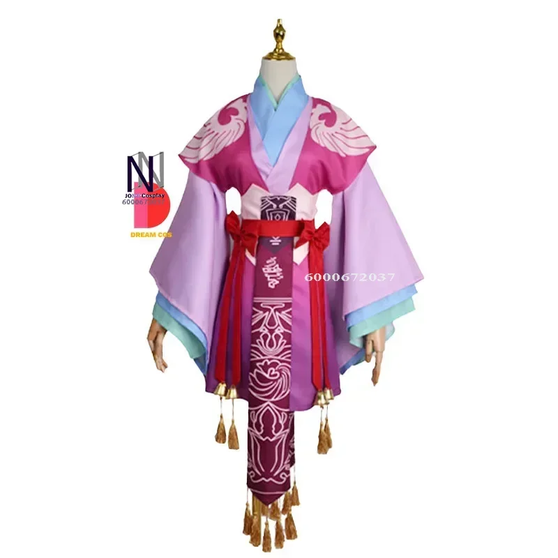 

Fox Spirit Matchmaker Anime TuShan Susu Cosplay Costume Wig Purple Hanfu Skirt Woman Kawaii Halloween Suit with Accessories