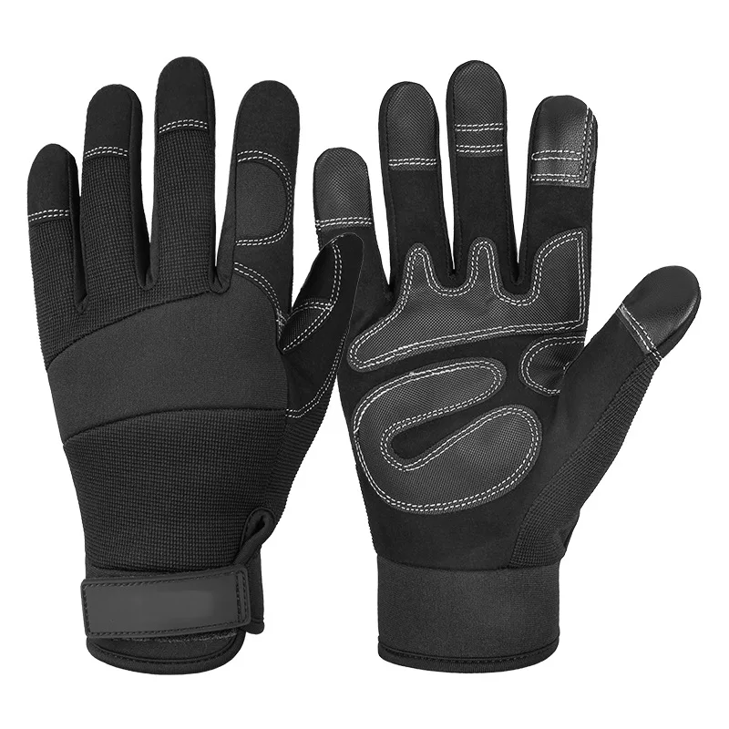 Work Gloves Men & Women, Utility Mechanic Working Gloves High Dexterity Touch Screen For Multipurpose,Excellent Grip