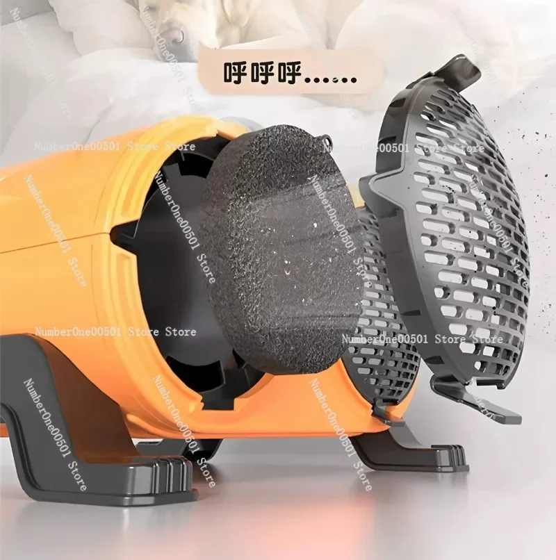 DHD-3000F Мощная сушилка для животных с двумя моторами для использования в салонах для крупных собак