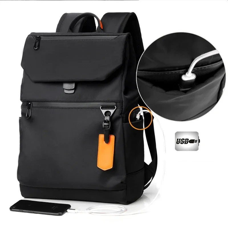 MARKROYAL Business Men\'s Laptop Backpack Waterproof Travel Bag High Quality Office Commuter Backbag USB Charging Dropshipping