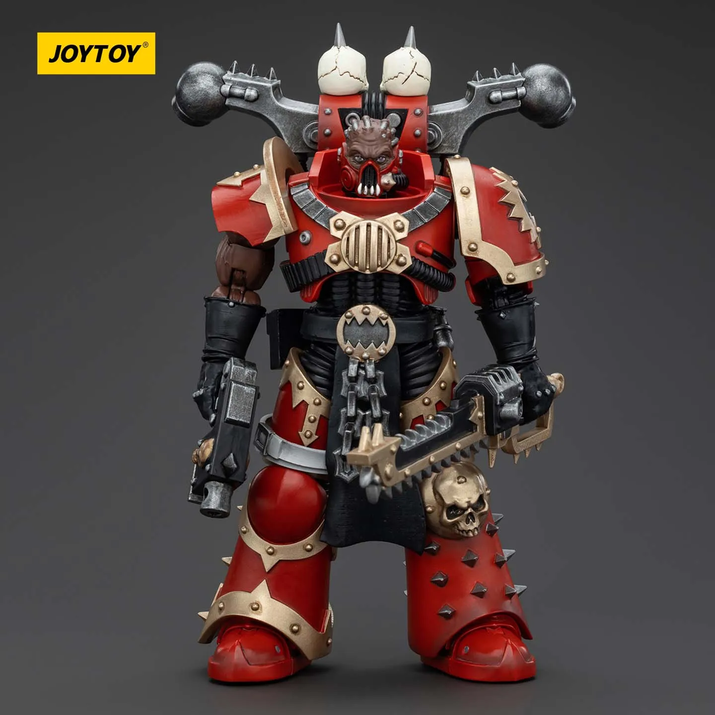 JOYTOY Dark Source Warhammer 40k Swallower JT00638 Berserker 7 Soldier Model Play 1/18 نموذج متنقل لعبة دمية مصنوعة يدويًا