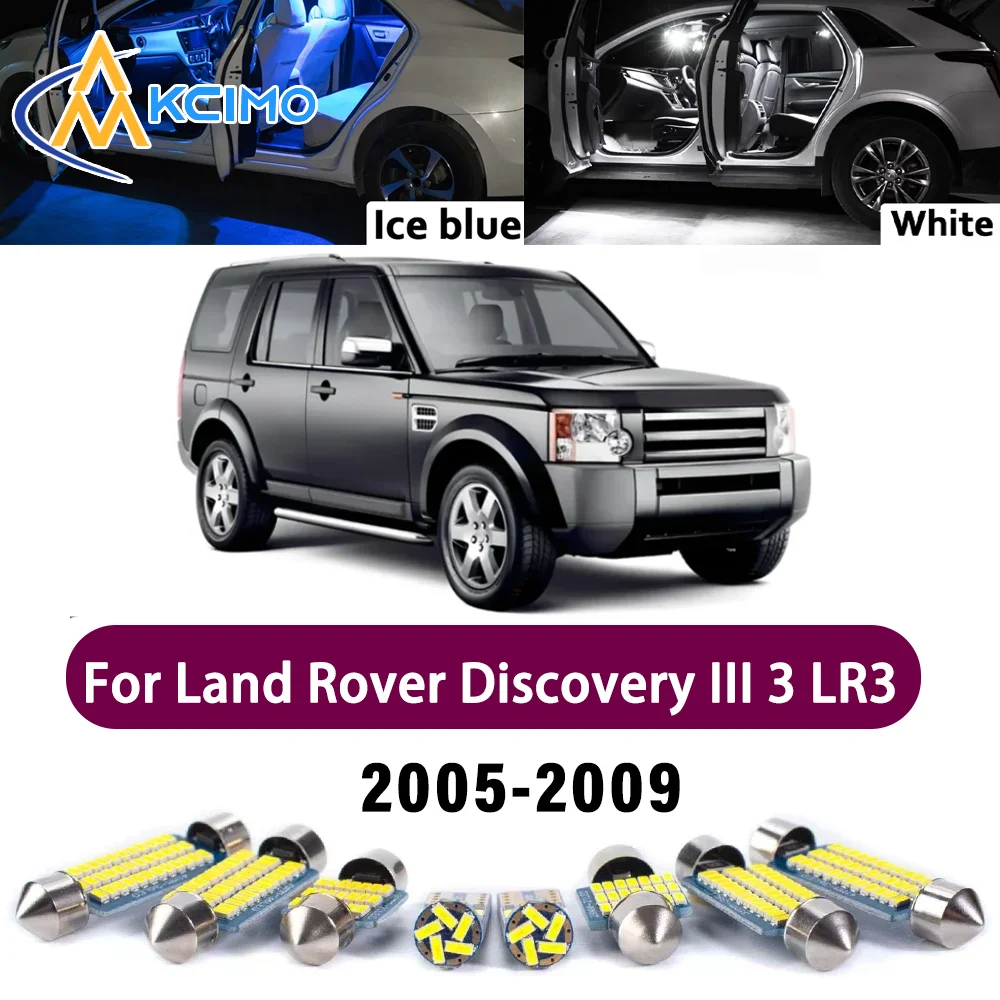 

New Canbus Number Plate Bulb For Land Rover Discovery III 3 LR3 L319 2005-2009 Premium Interior Dome Trunk Error-Free Lights