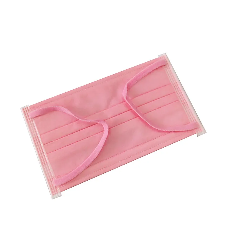 10PCS Disposable Face Mask Anti-Dust Protective Face Cover Gauze Non-woven Masks mascarillas Mouth Masks for adult Pink