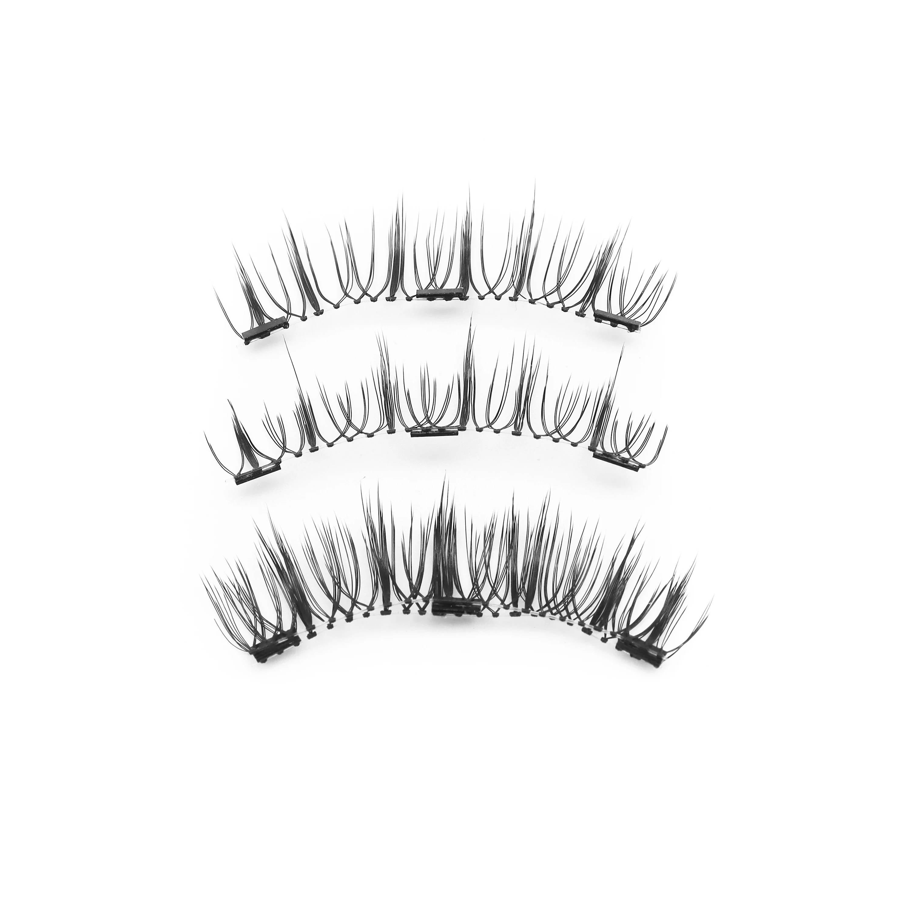 Künstliche Nerzwimpern 3D Magnetische Natürliche Falsche Wimpern Großhandels-Set Wiederverwendbare Magnetwimpern mit Pinzette – Detail 39