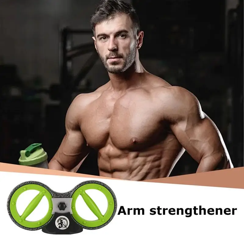 

Forearm Workout Equipment 360 Degree Rotatable Shoulder Workout Forearm Exerciser Resistance Grip Strength Trainer Adjustable