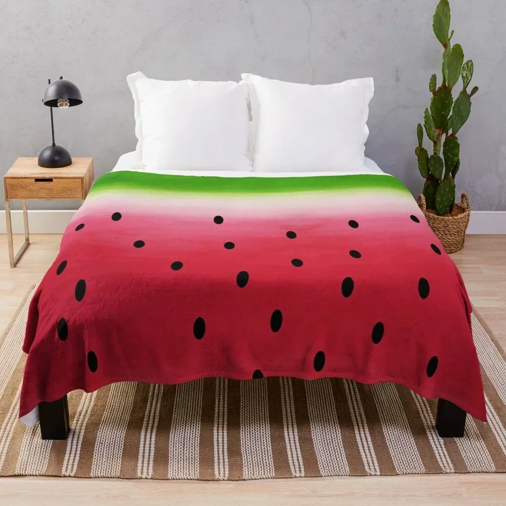 

Watermelon Throw Blanket Sofas Soft Beds wednesday Blankets