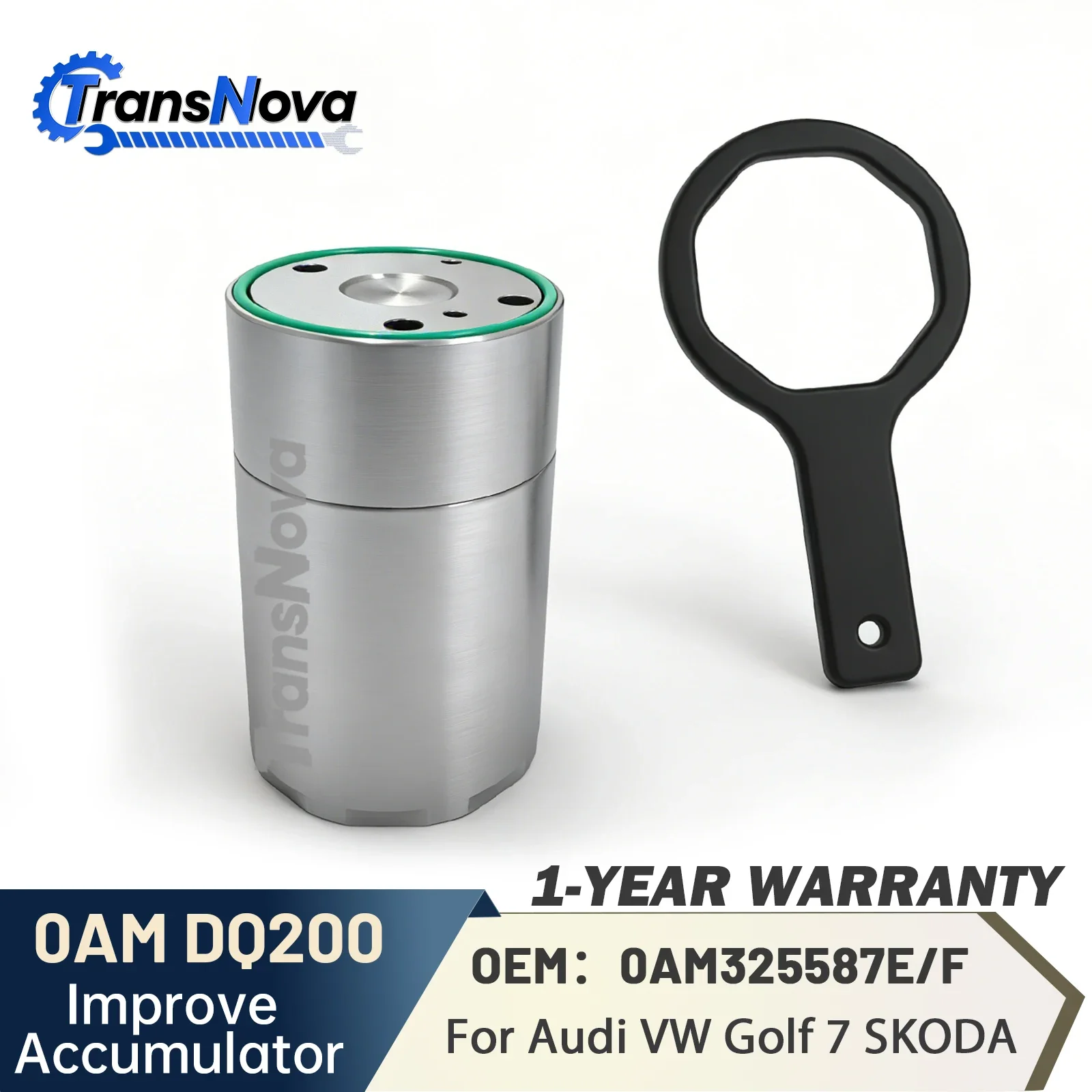 TransNova DQ200 0AM Improve Accumulator DSG 7 Transmission Mechatronic Repair Kit Speed For VW Golf T4 Transporter Audi A3 A4 A1