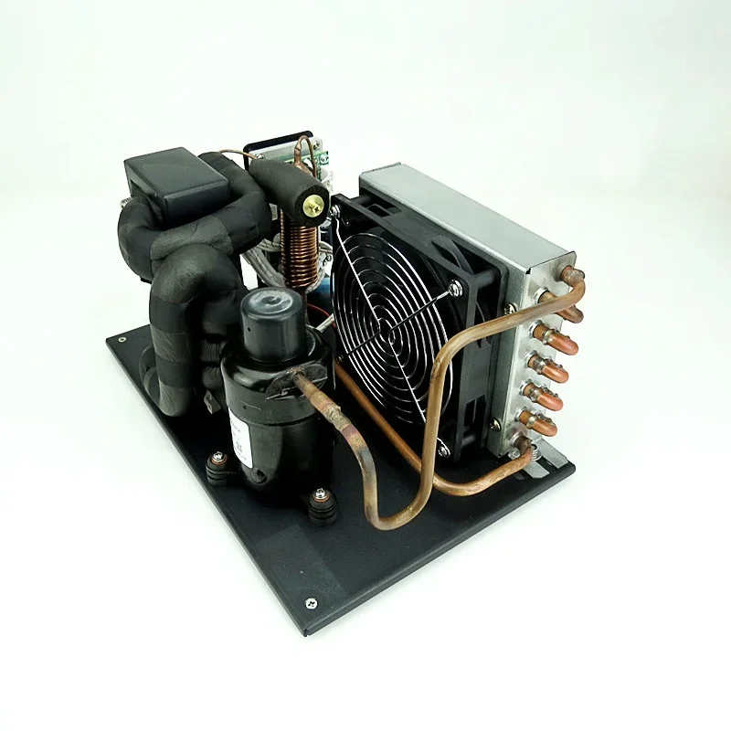 FSmicro hvac micro  tiny cooling system r290  400w 24v mini liquid chiller cooler unit for pc CPU