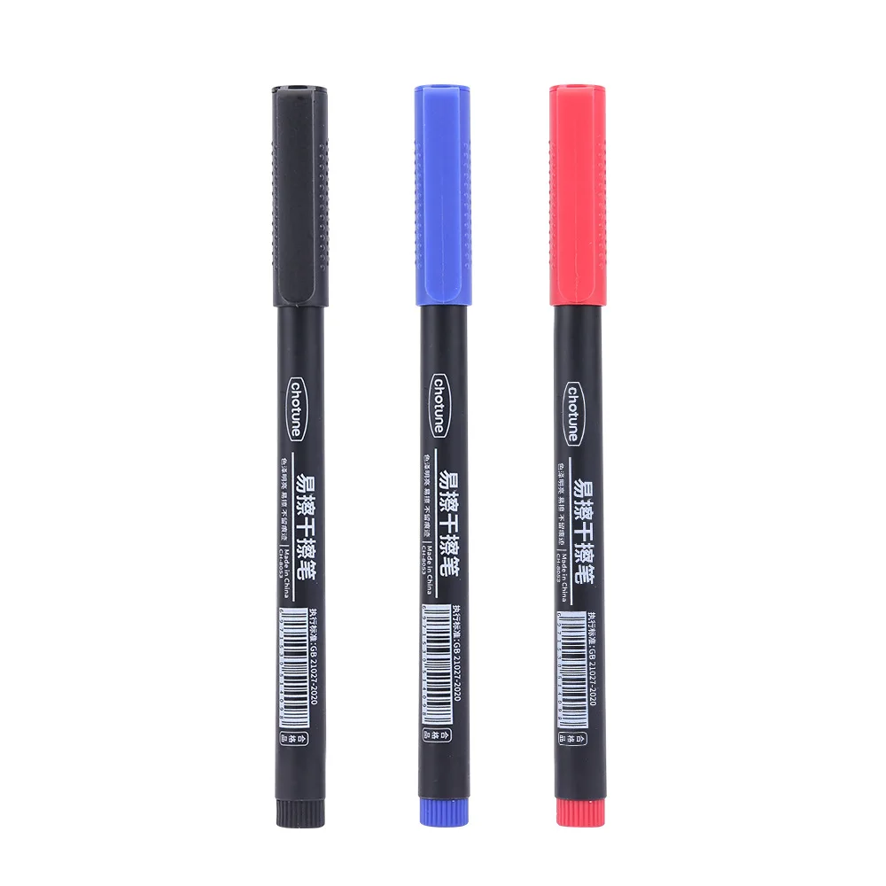 3 Stück Fineliner Whiteboard Marker Pen 0,5 mm Nadelkopf extra fein – Detail 6