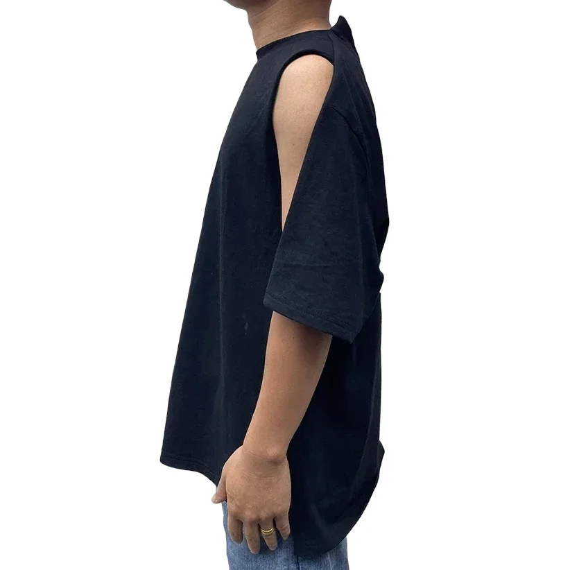 Beianji Subversive unique T-shirts men cotton streetwear black tees printed mens clothing fashion hip hop top custom your design