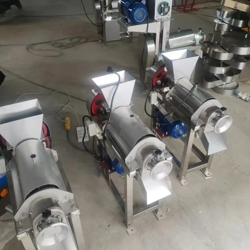 2026 Vegetable Fruit Banana Cold Press Juicer 304 Stainless Steel Automatic Fruit and Vegetable Ginger Juice Extractor Machine