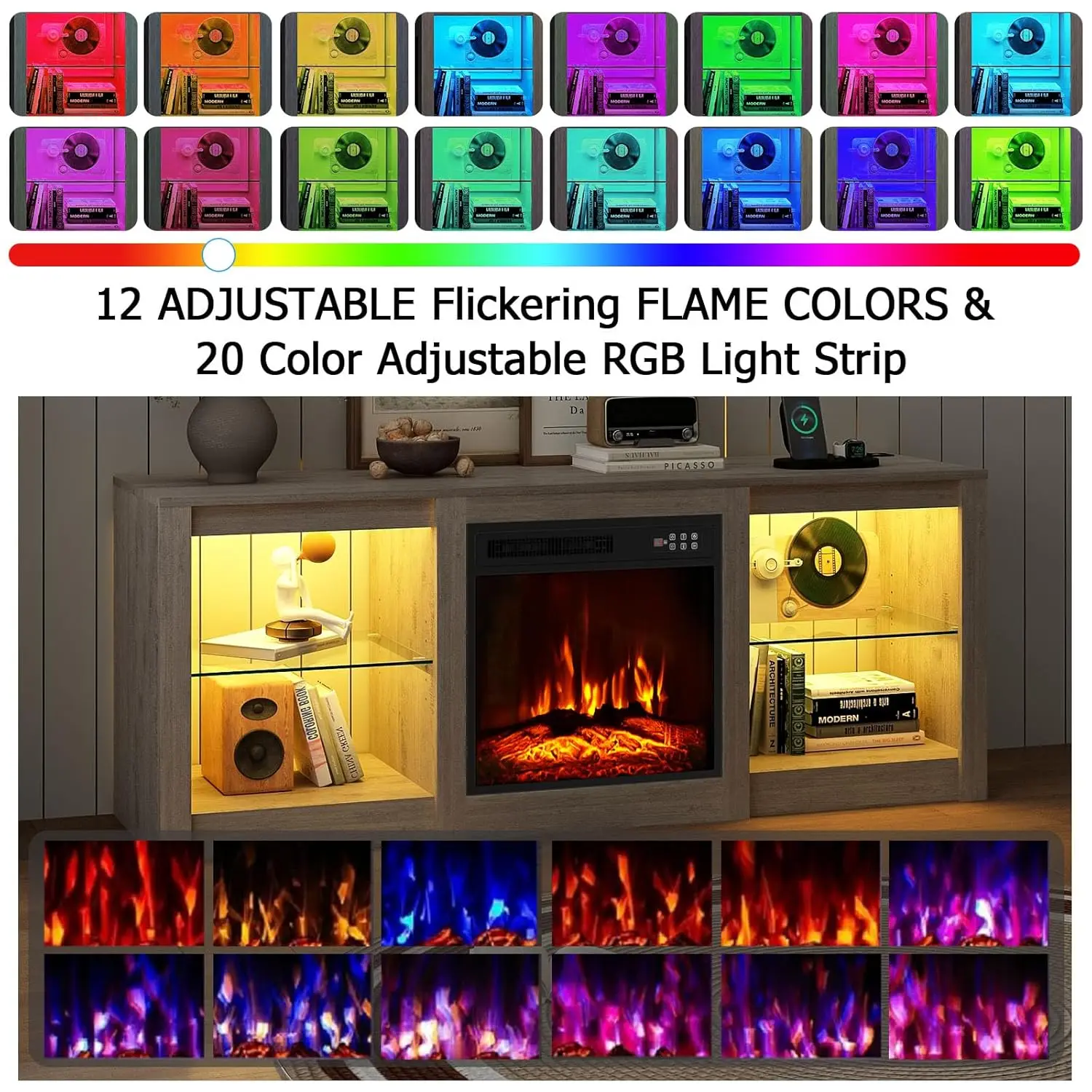 Thumbnail 3 - #20 Best Electric Fireplace Heaters to Buy In 2026