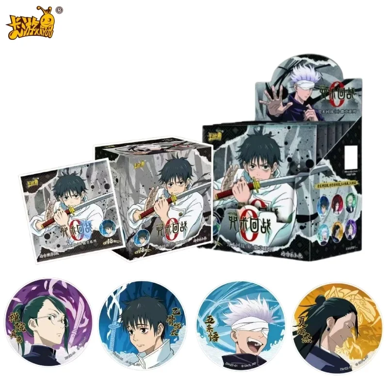 KAYOU Jujutsu Kaisen 0 Round Collectible Blind Box Yuta Okkotsu Satoru Gojo Character Tokens 8 Design Anime Fan Series