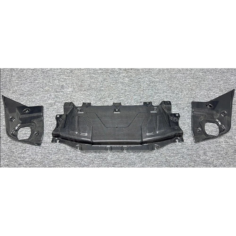 JIACHE Dry Carbon Fiber Car Interior Engine Cover Plate Body Kits For Toyota SUPRA A90 A91 2019+ Car Accessories - view 3
