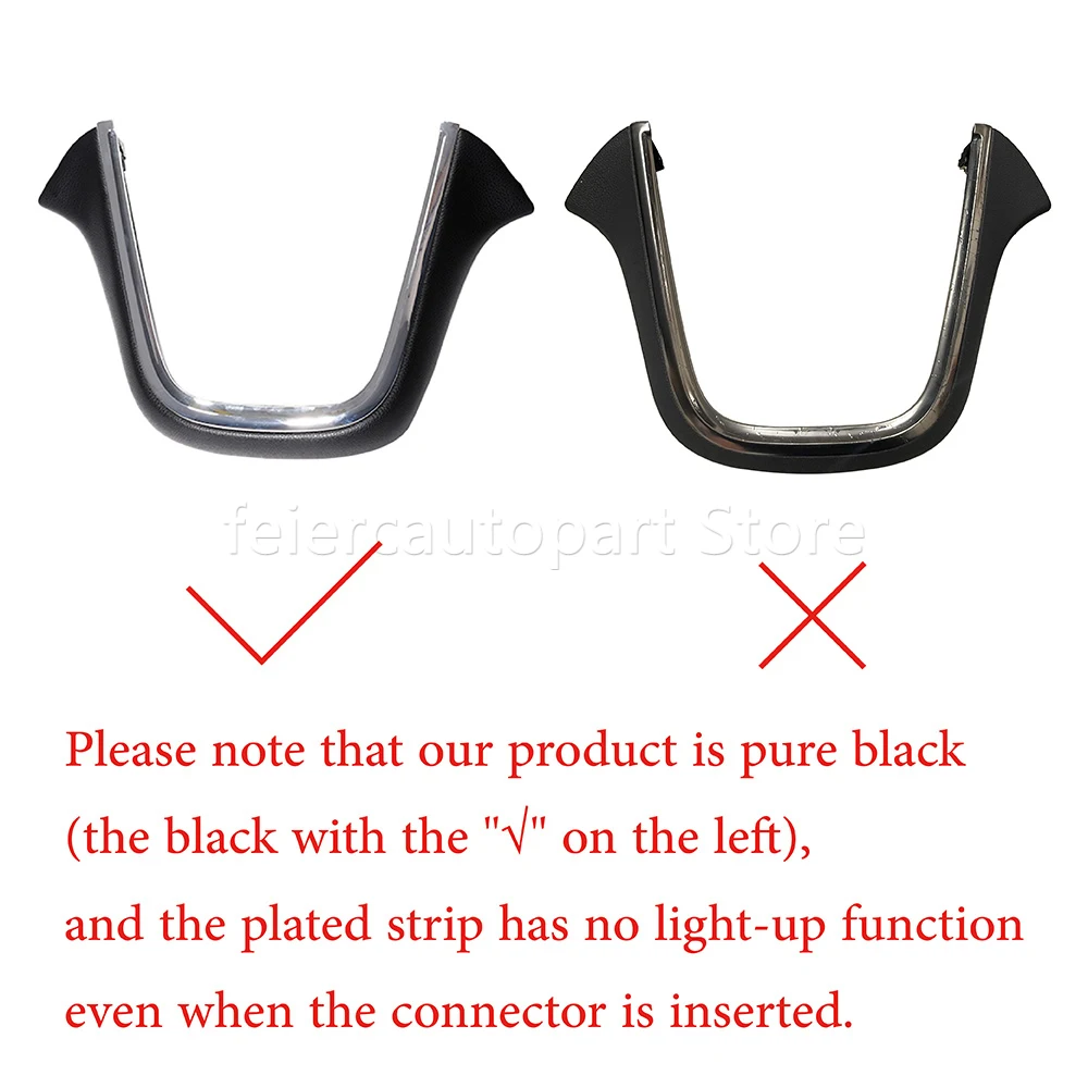 JET BLACK CENTRE CONSOLE TRIM 95107190 NEW  For Vauxhall MOKKA