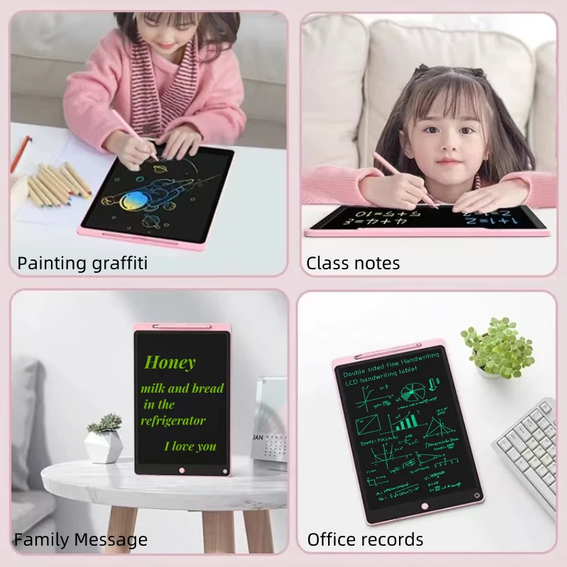 LCD Writing Tablet 8.5/10/12inch Electronic Drawing Board Digit Magic Blackboard Kids Graffiti Sketchpad Toys Child Best Gift