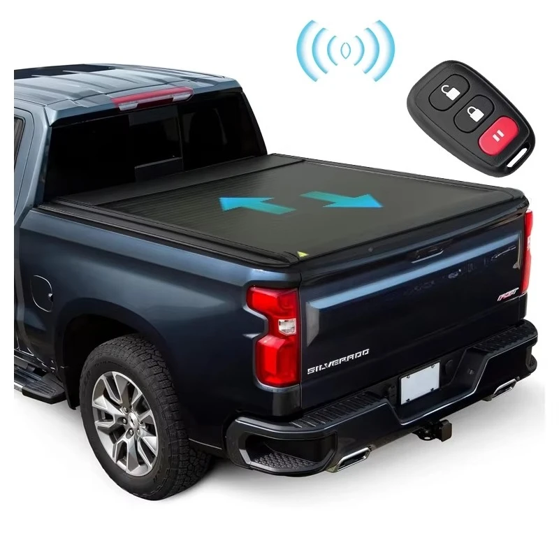 

Retractable Electric Folding Aluminum Alloy Tonneau Cover Silverado for Holden Colorado Pickup Truck Hard Ute Lid
