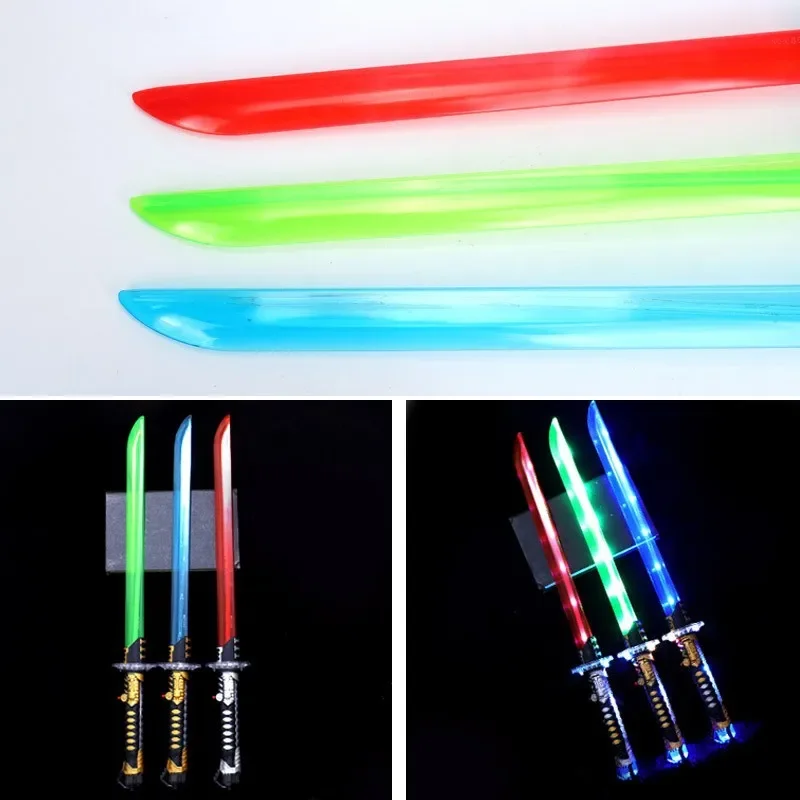 New Luminous Warrior Sword Children's Toy with Flash Dynamic Music Sound Light Knife Colorful Safety Exercise Body